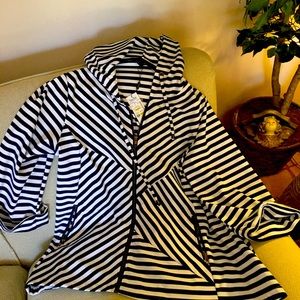 Spring striped jacket